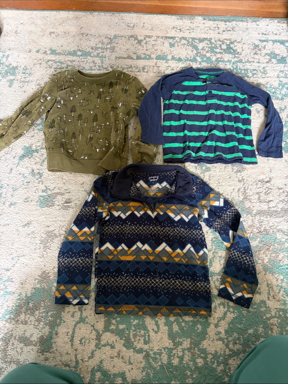 Kids Set of 3 Jumping Beans Long sleeves - Boys